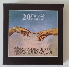 Vatikán euromince v originálnych obaloch - 2