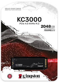 SSD Kingston KC3000 NVMe 2TB M2 - 2