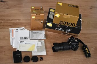 Nikon D 3100 + VR objektiv 18-105 AF-S - len 6 000 snimkov - 2