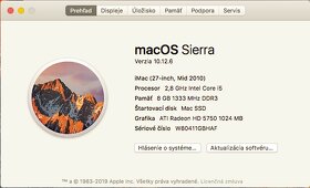iMac 27" i5 2.8 GHz - 2