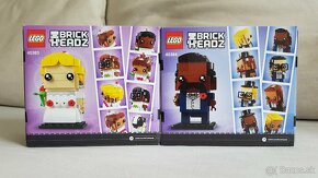 Nové zapečatené LEGO BrickHeadz 40383 Nevesta a 40384 Ženích - 2