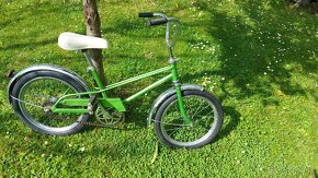 Predám dievčenský chlapčenský retro 16" bicykel. - 2