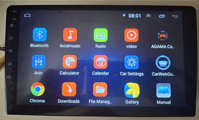 9“ Android Auto s cúvacou kamerou - 2