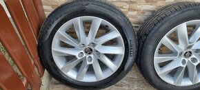 Predám Skoda Stratos elektrony 5x112 215/55r17 Et40 J7 - 2