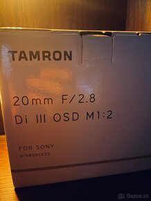 Tamron 20 mm F/2.8 Di III RXD Sony FE - 2