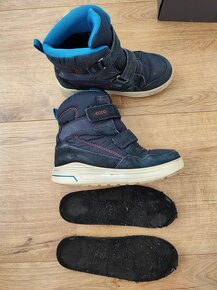 Kožené zimné topánky s gore-tex v. 35 - 2