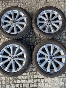 Original Mercedes disky R17, 5x112, sivé - 2