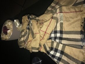 BURBERRY originál  100%Kasmirovy salik - 2