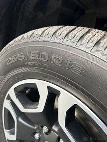 Predám 4x pneu nokian 265/60 r18 - 2