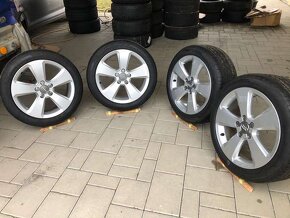 Orig. Alu disky. Audi alu disky 5x112 7,5x17  ET 51 skoda VW - 2