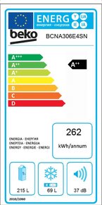 Predám vybalenú vstavanú chladničku Beko, nepoužitú - 2