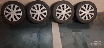 5x108 r16 plechové disky zimne pneu 215/55 r16 - 2