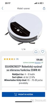 Robotický vysávač so stieracou funkciou - 2