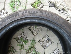 2ks nové 245/35R18 92Y CONTINENTALSport Cont.5 r.18 dez.7mm - 2