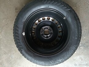 Zimné 185/65 r15 na diskoch 5x100 Fabia IV - 2