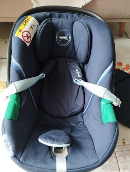 Cybex Aton S2 Ocean Blue + báza isofix - 2