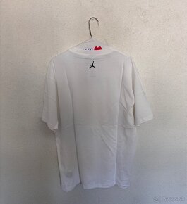 Supreme x Jordan White Biggie Tee - 2