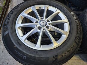 Alu sada = 5x112 = orig. MERCEDES = s pneu= 215/65 R17 - 2