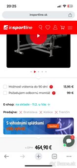 Bench Press lavica - 2