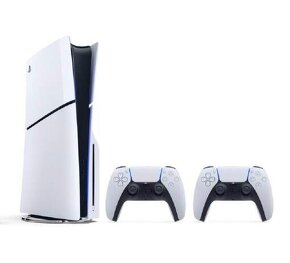 KÚPIM PLAYSTATION 5 SLIM + 2x OVLÁDAČ DUALSENSE - 2