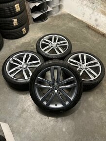 Sada kolies VW Golf / Octavia 5x112 R18 , 225/40/18 - 2