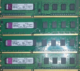 Predám DDR3 2GB do PC viac kusov - 2