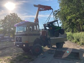 Man 19/321 4x4 hydraulicka ruka+sklapac - 2