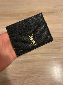 Yves Saint Laurent cardholder /peňaženka - čierny (YSL2) - 2