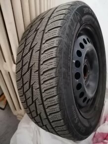 Disky so snímačmi + zimné pneu Hyundai KIA R16 5x114,3 - 2