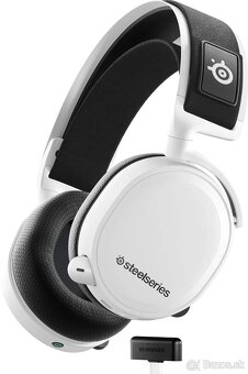 Herné slúchadlá SteelSeries Arctis 7+ White - 2