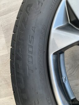 R18 ORIG.ALU LETNÍ KOLA MAZDA MX 30 215/55/18 - 2