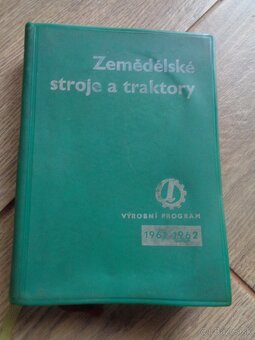 Polnohospodarske stroje a traktory 1961/1962,katalog - 2