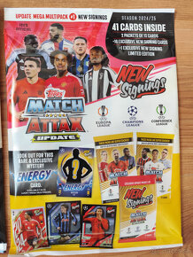 Kartičky UCC Topps Match Attax 2024/25 -Update Mega Multipac - 2