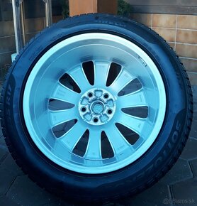 alu R17 5x105, orig. Opel Astra J, zimné pneu 205/55 - 2