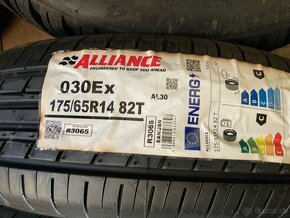 Alliance letné 175/65R14 - 3ks nové - 2