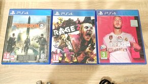 PS4 Slim s 500GB HDD + príslušenstvo a 3 hry - 2