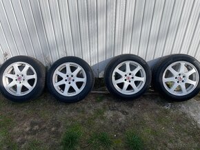 Predám elektróny 5x100 R16 s pneu 205/55 R16 - 2