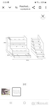 Poschodová posteľ - 2
