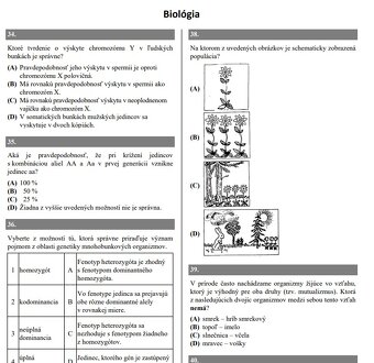 Biológia pre gymnázia 1-6, chémia pre 1-3. Ročník gymnázií - 2