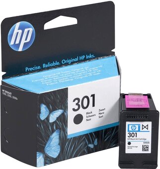 HP 301 BLACK - atramentová farba do tlačiarne - 2