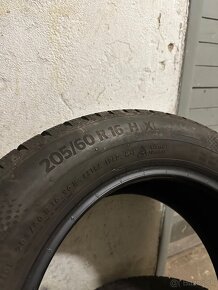 4-Zimni Pneumatiky 205/60 R16 Continental - 2