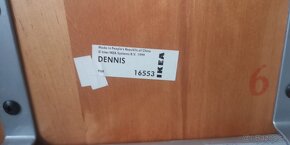 2 STOLIČKY IKEA DENNIS - IBA OSOBNY ODBER - 2