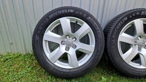 Zimná sada originál Audi A6, 5x112 R17 + pneu 255/55 R17 - 2