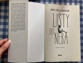 Listy do neba  nová kniha - PREDANÉ - 2