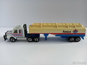 MATCHBOX CONVOY -SCANIA T142 PETROL TANKER AMOCO-REZERVOVANÉ - 2