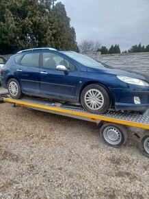 Rozpredam Peugeot 407SW 1.6HDI 80kw 9HZ - 2