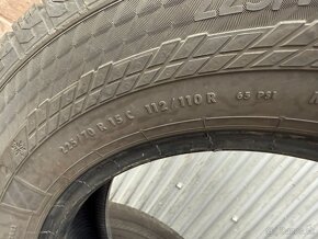 2ks uzitkove pneumatiky CONTINENTAL 225/70 R15C - 2