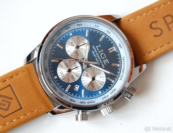 LIGE 89136 Luxury Chronograph - pásnke štýlové hodinky - 2