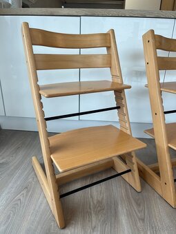 2x Stokke Tripp Trapp stolicka natural - 2