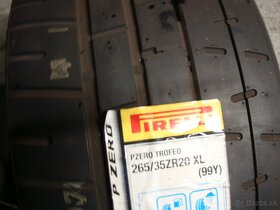 265/35ZR 20,Pirelli Pzero letné 2kusy. - 2